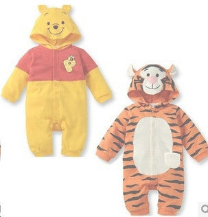 Kids tigers and bears jumpsuits